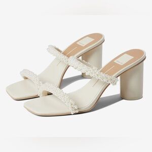 BRAND NEW - Dolce Vida Noel Women’s Heels - Vanilla Pearl (Size 10)